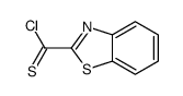 2-Benzothiazolecarbothioylchloride(9CI)结构式