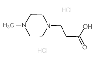 3-(4-METHYL-PIPERAZIN-1-YL)-PROPIONIC ACIDDIHYDROCHLORIDE structure