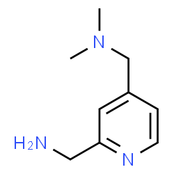 2,4-Pyridinedimethanamine,N4,N4-dimethyl-(9CI) Structure
