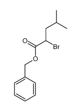 benzyl 2-bromo-4-methylpentanoate Structure