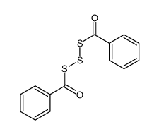 S-(benzoyldisulfanyl) benzenecarbothioate结构式