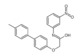 2-[4-(4-methylphenyl)phenoxy]-N-(3-nitrophenyl)acetamide Structure