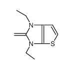 1,3-diethyl-2-methylidenethieno[2,3-d]imidazole Structure