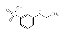 3-ethylaminobenzenesulfonic acid结构式