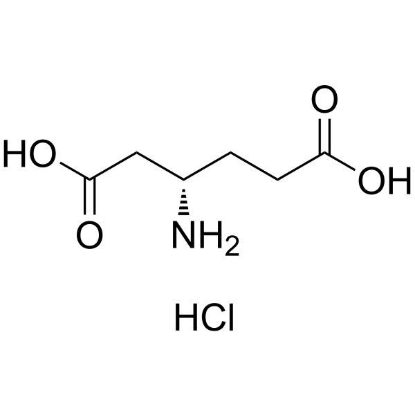 L-beta-Homoglutamic acid hydrochloride structure