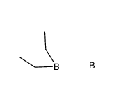 deiethyl diborane(6) Structure