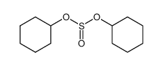 sulfurous acid dicyclohexyl ester Structure