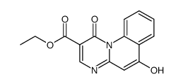 1,6-dioxo-4,6-dihydro-1H-pyrimido[1,2-a]quinoline-2-carboxylic acid ethyl ester Structure