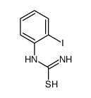 1-(O-碘苯基)硫脲结构式