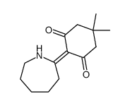 2-azepan-2-ylidene-5,5-dimethyl-cyclohexane-1,3-dione Structure