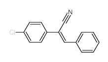 Benzeneacetonitrile,4-chloro-a-(phenylmethylene)-, (aZ)- picture