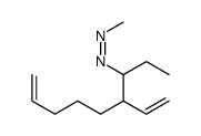 4-ethenylnon-8-en-3-yl(methyl)diazene结构式