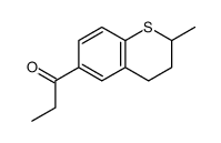 1-(2-methyl-3,4-dihydro-2H-thiochromen-6-yl)propan-1-one Structure