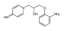 1-(2-aminophenoxy)-3-(4-iminopyridin-1-yl)propan-2-ol Structure
