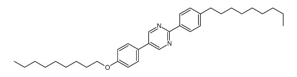 5-(4-nonoxyphenyl)-2-(4-nonylphenyl)pyrimidine Structure