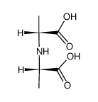D-Alanine, N-[(1S)-1-carboxyethyl]-, rel- (9CI)结构式