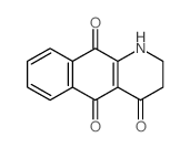 Benzo[g]quinoline-4,5,10(1H)-trione, 2,3-dihydro- Structure