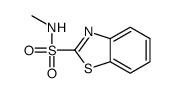 N-methyl-1,3-benzothiazole-2-sulfonamide Structure