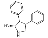 3,4-diphenyl-3,4-dihydro-2H-pyrrol-5-amine Structure