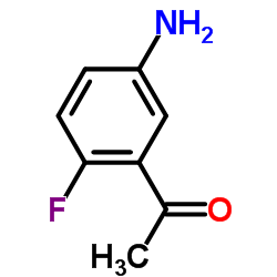 2-氟-5-氨基苯乙酮结构式