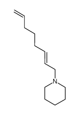 N-(2,7-octadienyl)piperidine Structure