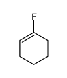 1-fluorocyclohexene结构式
