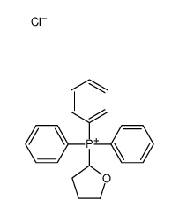 oxolan-2-yl(triphenyl)phosphanium,chloride Structure