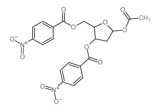 [5-acetyloxy-3-(4-nitrobenzoyl)oxy-oxolan-2-yl]methyl 4-nitrobenzoate picture