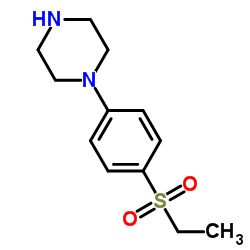 1-(4-ETHANESULFONYL-PHENYL)-PIPERAZINE结构式