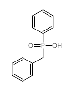 Phosphinic acid,phenyl(phenylmethyl)- (9CI) structure