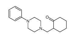 2-[(4-phenylpiperazin-1-yl)methyl]cyclohexan-1-one结构式