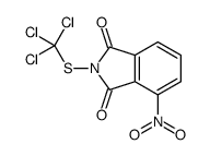 4-nitro-2-(trichloromethylsulfanyl)isoindole-1,3-dione结构式
