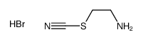 2-aminoethyl thiocyanate,hydrobromide结构式