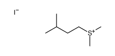 Sulfonium, dimethylisopentyl-, iodide Structure