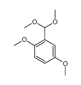 2-(dimethoxymethyl)-1,4-dimethoxybenzene Structure