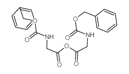 Glycine,N-[(phenylmethoxy)carbonyl]-, 1,1'-anhydride structure