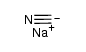 sodium cyanide Structure