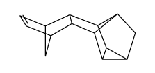 Hexacyclo[9.2.1.02,10.03,7.04,9.06,8]tetradecane-12-ene structure