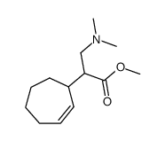 methyl 2-(cyclohept-2-en-1-yl)-3-(dimethylamino)propanoate Structure