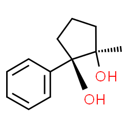 1,2-Cyclopentanediol,1-methyl-2-phenyl-,(1R,2R)-rel-(9CI)结构式