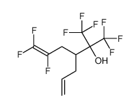 1,1,1,5,6,6-hexafluoro-3-prop-2-enyl-2-(trifluoromethyl)hex-5-en-2-ol Structure