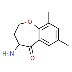 1-Benzoxepin-5(2H)-one,4-amino-3,4-dihydro-7,9-dimethyl-(8CI) Structure