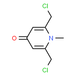 4(1H)-Pyridone,2,6-bis(chloromethyl)-1-methyl-(8CI)结构式