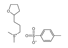dimethyl-[3-(oxolan-2-yl)propyl]sulfanium,4-methylbenzenesulfonate Structure