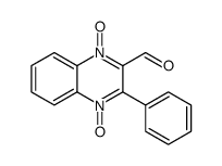 3-Phenyl-2-quinoxalinecarbaldehyde 1,4-dioxide结构式