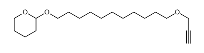 2-(11-prop-2-ynoxyundecoxy)oxane结构式