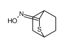 N-(3-thiabicyclo[2.2.2]octan-2-ylidene)hydroxylamine结构式