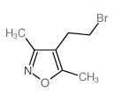 4-(2-BROMO-ETHYL)-3,5-DIMETHYL-ISOXAZOLE Structure