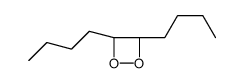(3S,4S)-3,4-dibutyldioxetane Structure