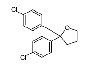 2,2-bis(4-chlorophenyl)tetrahydrofuran结构式